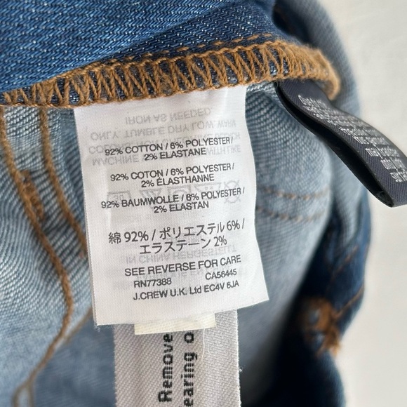 Madewell Stretch Overalls in Kemp Wash XXS - Picture 6 of 6